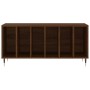 Mueble discos madera contrachapada roble marrón 100x38x48 cm de vidaXL, Almacenamiento para CD y DVD - Ref: Foro24-831747, Pr...