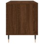 Mueble discos madera contrachapada roble marrón 100x38x48 cm de vidaXL, Almacenamiento para CD y DVD - Ref: Foro24-831747, Pr...