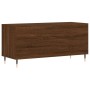Mueble discos madera contrachapada roble marrón 100x38x48 cm de vidaXL, Almacenamiento para CD y DVD - Ref: Foro24-831747, Pr...