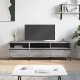 Mueble para TV madera contrachapada gris Sonoma 150x30x44,5 cm de vidaXL, Muebles TV - Ref: Foro24-831290, Precio: 102,57 €, ...