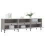 Mueble para TV madera contrachapada gris Sonoma 150x30x44,5 cm de vidaXL, Muebles TV - Ref: Foro24-831290, Precio: 103,70 €, ...