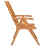 Sillas de jardín reclinables 3 uds madera maciza acacia de vidaXL, Sillas de jardín - Ref: Foro24-362232, Precio: 263,44 €, D...