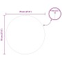 Espejo de pared Redondo Ø 70 cm vidrio templado en Espejos | Comprar online en Foru.es
