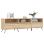 Mueble de TV madera contrachapada roble Sonoma 150x30x44,5 cm de vidaXL, Muebles TV - Ref: Foro24-831255, Precio: 88,98 €, De...