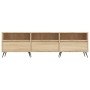 Mueble de TV madera contrachapada roble Sonoma 150x30x44,5 cm de vidaXL, Muebles TV - Ref: Foro24-831255, Precio: 88,98 €, De...