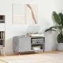 Concrete gray engineered wood disc cabinet 85x38x48 cm by vidaXL, CD and DVD storage - Ref: Foro24-831696, Price: 43,81 €, Di...