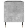 Concrete gray engineered wood disc cabinet 85x38x48 cm by vidaXL, CD and DVD storage - Ref: Foro24-831696, Price: 43,81 €, Di...