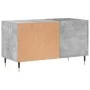Concrete gray engineered wood disc cabinet 85x38x48 cm by vidaXL, CD and DVD storage - Ref: Foro24-831696, Price: 43,81 €, Di...