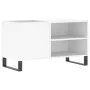 Mueble para discos madera de ingeniería blanco 85x38x48 cm de vidaXL, Almacenamiento para CD y DVD - Ref: Foro24-831708, Prec...