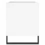 Mueble para discos madera de ingeniería blanco 85x38x48 cm de vidaXL, Almacenamiento para CD y DVD - Ref: Foro24-831708, Prec...