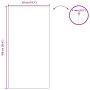 Espejo de pared Rectangular 50 x 100 cm vidrio templado en Espejos | Comprar online en Foru.es