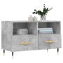Mueble para TV madera contrachapada gris hormigón 80x36x50 cm de vidaXL, Muebles TV - Ref: Foro24-828952, Precio: 47,03 €, De...