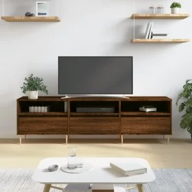 Mueble de TV madera contrachapada roble marrón 150x30x44,5 cm de vidaXL, Muebles TV - Ref: Foro24-831275, Precio: 93,62 €, De...