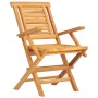 Sillas de jardín plegables 2 uds madera maciza teca 56x63x90 cm de vidaXL, Sillas de jardín - Ref: Foro24-362756, Precio: 190...