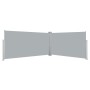 Toldo Lateral Retráctil 160x600 cm Gris en Sombrillas | Comprar online en Foru.es