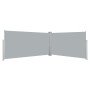 Toldo Lateral Retráctil 160x600 cm Gris en Sombrillas | Comprar online en Foru.es