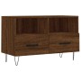 Mueble para TV madera contrachapada roble marrón 80x36x50 cm de vidaXL, Muebles TV - Ref: Foro24-828971, Precio: 64,60 €, Des...