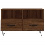 Mueble para TV madera contrachapada roble marrón 80x36x50 cm de vidaXL, Muebles TV - Ref: Foro24-828971, Precio: 64,60 €, Des...