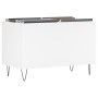 Mueble para discos madera contrachapada blanco 74,5x38x48 cm de vidaXL, Almacenamiento para CD y DVD - Ref: Foro24-831724, Pr...