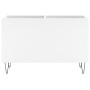 Mueble para discos madera contrachapada blanco 74,5x38x48 cm de vidaXL, Almacenamiento para CD y DVD - Ref: Foro24-831724, Pr...