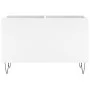 Mueble para discos madera contrachapada blanco 74,5x38x48 cm de vidaXL, Almacenamiento para CD y DVD - Ref: Foro24-831724, Pr...