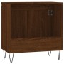 Armario de baño madera de ingeniería marrón roble 58x33x60 cm de vidaXL, Tocadores de baño - Ref: Foro24-831587, Precio: 42,7...
