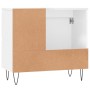 Armario de baño madera contrachapada blanco 65x33x60 cm de vidaXL, Tocadores de baño - Ref: Foro24-831604, Precio: 67,18 €, D...