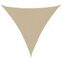 Toldo de vela triangular tela Oxford beige 3,6x3,6x3,6 m en Sombrillas | Comprar online en Foru.es