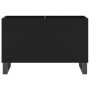 Mueble para discos madera contrachapada negro 74,5x38x48 cm de vidaXL, Almacenamiento para CD y DVD - Ref: Foro24-831733, Pre...
