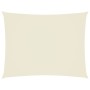 Toldo de vela rectangular tela Oxford color crema 4x6 m en Sombrillas | Comprar online en Foru.es