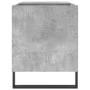 Concrete gray engineered wood disc cabinet 85x38x48 cm by vidaXL, CD and DVD storage - Ref: Foro24-831712, Price: 50,90 €, Di...