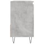 Armario de baño madera contrachapada gris hormigón 65x33x60 cm de vidaXL, Tocadores de baño - Ref: Foro24-831608, Precio: 63,...