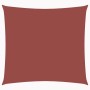 Toldo de vela cuadrado tela Oxford terracota 3,6x3,6 m en Sombrillas | Comprar online en Foru.es