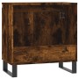 Armario de baño madera de ingeniería roble ahumado 58x33x60 cm de vidaXL, Tocadores de baño - Ref: Foro24-831593, Precio: 47,...