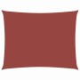 Toldo de vela rectangular tela Oxford terracota 4x6 m en Sombrillas | Comprar online en Foru.es