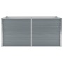 Jardinera elevada 160x80x77 cm acero galvanizado gris en Macetas y jardineras | Comprar online en Foru.es