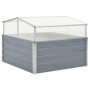 Invernadero 100x100x85 cm acero galvanizado gris en Macetas y jardineras | Comprar online en Foru.es