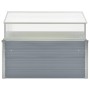 Invernadero 100x100x85 cm acero galvanizado gris en Macetas y jardineras | Comprar online en Foru.es