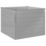 Jardinera elevada 100x100x77 cm acero galvanizado gris en Macetas y jardineras | Comprar online en Foru.es