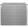 Jardinera elevada 100x100x77 cm acero galvanizado gris en Macetas y jardineras | Comprar online en Foru.es