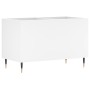 Mueble para discos madera contrachapada blanco 74,5x38x48 cm de vidaXL, Almacenamiento para CD y DVD - Ref: Foro24-831716, Pr...