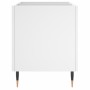 Mueble para discos madera contrachapada blanco 74,5x38x48 cm de vidaXL, Almacenamiento para CD y DVD - Ref: Foro24-831716, Pr...