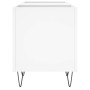 Mueble para discos madera contrachapada blanco 121x38x48 cm de vidaXL, Almacenamiento para CD y DVD - Ref: Foro24-831676, Pre...