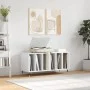 Glänzend weißer Sperrholz-Disc-Schrank 100x38x48 cm von vidaXL, CD- und DVD-Speicher - Ref: Foro24-831742, Preis: 77,82 €, Ra...