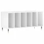 Glänzend weißer Sperrholz-Disc-Schrank 100x38x48 cm von vidaXL, CD- und DVD-Speicher - Ref: Foro24-831742, Preis: 77,82 €, Ra...