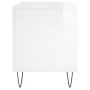 Glänzend weißer Sperrholz-Disc-Schrank 100x38x48 cm von vidaXL, CD- und DVD-Speicher - Ref: Foro24-831742, Preis: 77,82 €, Ra...