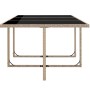Set comedor de jardín 11 piezas y cojines ratán sintético beige en Conjuntos de jardín | Comprar online en Foru.es
