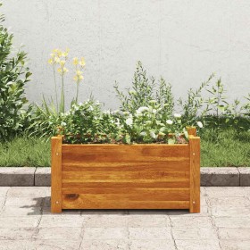 Arriate de madera de acacia 50x25x25 cm en Macetas y jardineras | Comprar online en Foru.es