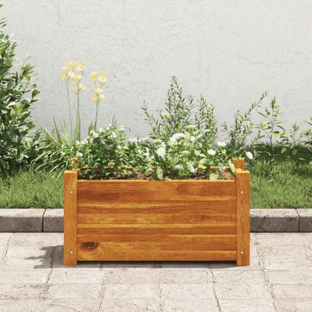 Arriate de madera de acacia 50x25x25 cm en Macetas y jardineras | Comprar online en Foru.es
