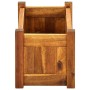 Arriate de madera de acacia 50x25x25 cm en Macetas y jardineras | Comprar online en Foru.es